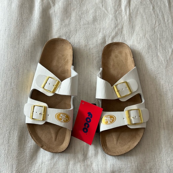 NFL 49er Sandals - Picture 1 of 3